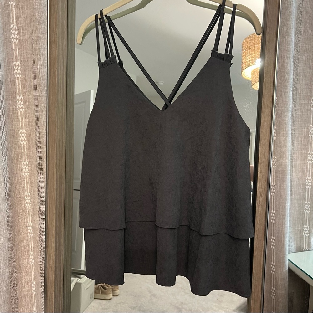 Sleeveless Silky top